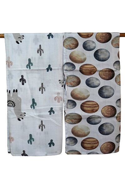 Mimiko غطاء موسلين بطبقتين 100% قطن عضوي فائق النعومة وقابل للتنفس للأطفال وا...