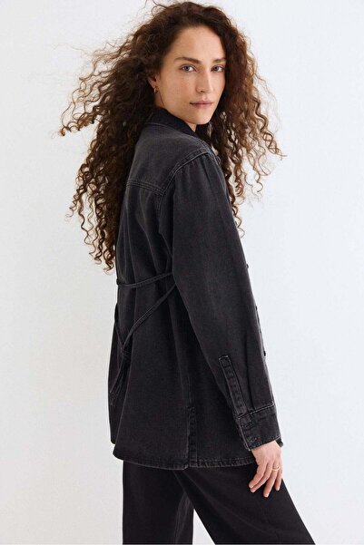 H&M MAMA Before & After Denim shirt