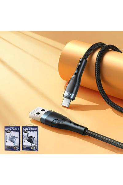 Remax MicroUSB charging and data transfer cable USB to Micro USB 2.4 A 1 m - Black