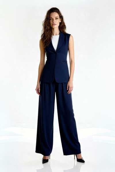 UTOPIAN Tek Düğmeli Yelek