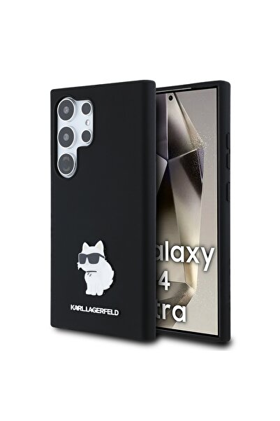 Karl Lagerfeld Carcasă pentru Samsung Galaxy S24 Ultra, silicon, neagră