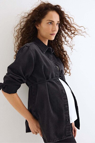 H&M MAMA Before & After Denim shirt