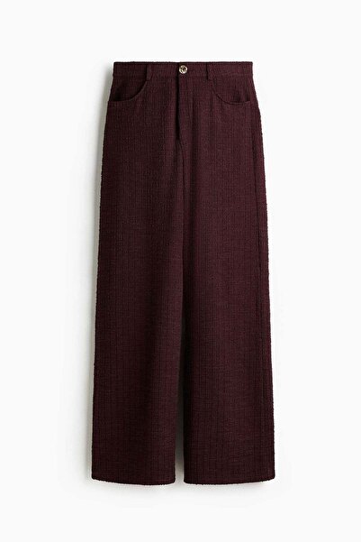 H&M Bouclé trousers