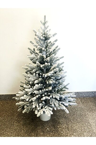 ChristmasExpress Artificial fir tree in pot SMEREKA snowy 70cm, 100% molded branches