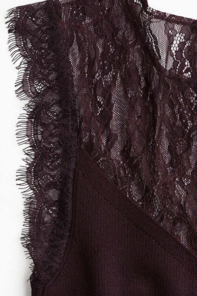 H&M Lace-detail top