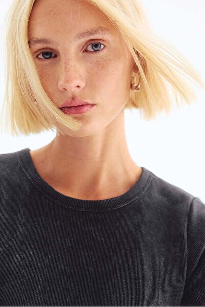 H&M Ribbed cotton dress