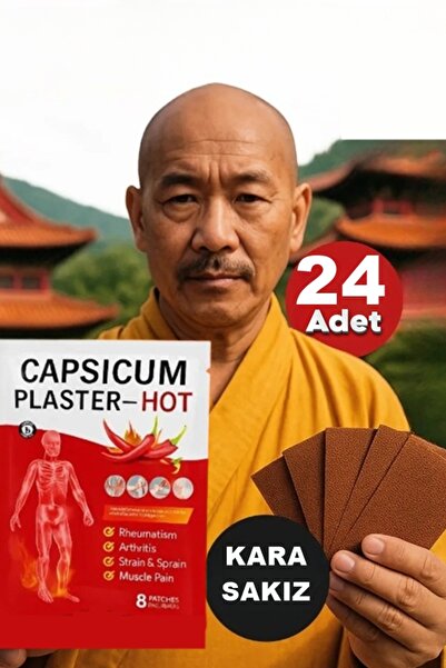 xolo Kara Sakız Yakısı 24 Adet Nepal Kara Sakız Yakısı Kapsikumlu Hot