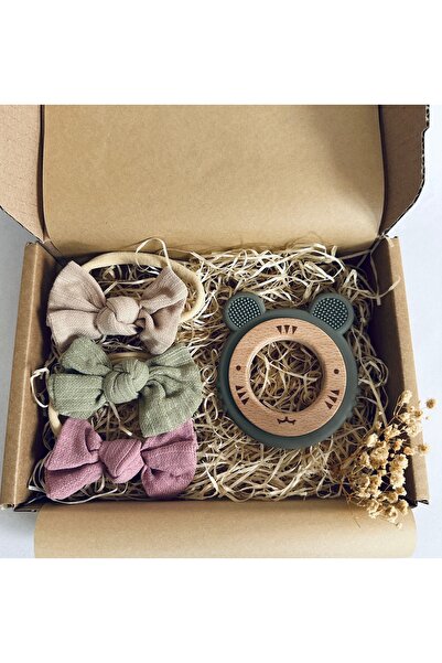 Amla Cutie cadou pentru nou-nascuti si bebelusi - fundite, jucarie dentitie