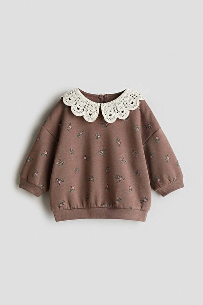 H&M Collared sweatshirt