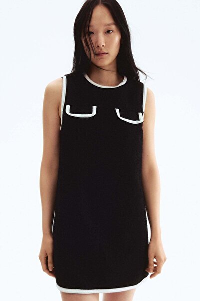 H&M A-line bouclé dress