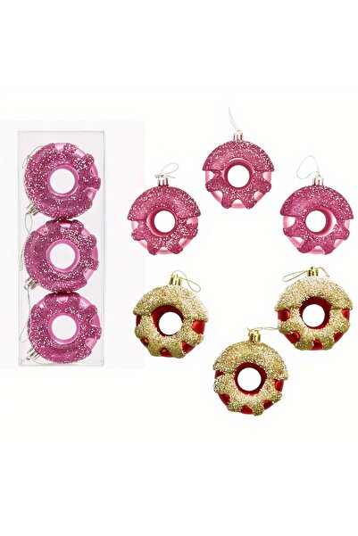 Sofia Store Set 3 Globuri Gogoasa, 8 cm