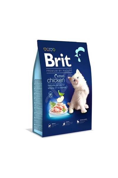 Brit Premium By Nature Kitten Tavuklu Yavru Kedi Maması 8 Kg
