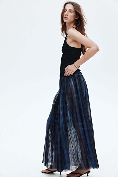 H&M Pleated maxi skirt