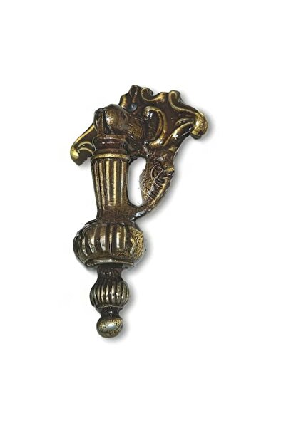 Sziferon Rustic furniture handle zinc antique brass 65x38 mm for drawers