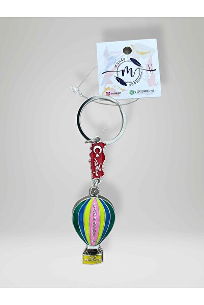 Mundy KAPADOKYA ( CAPPADOCIA ) Temalı Balon Metal Anahtarlık (kod:112)