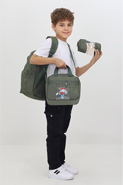 Probag 3-dijelni školski set, vodootporna termo torba za ručak i držač za olovke