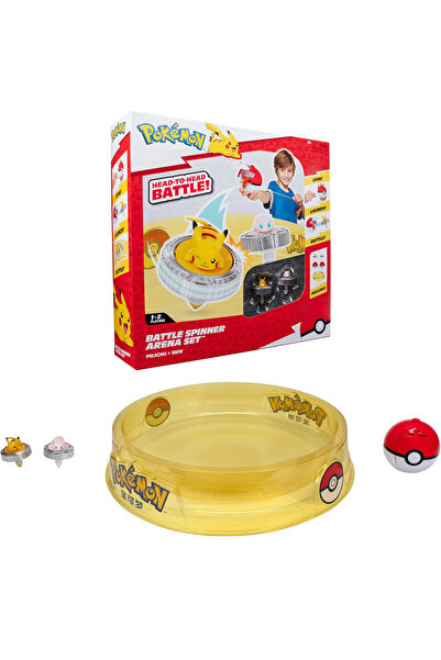 Cici Oyuncak Pokémon Battle Spinner Arena Seti - İki Poké Ball Spinner Fırlat...