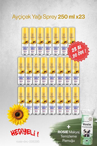 Premium 23 AL 20 ÖDE Ayçiçek Yağı 250 ML Hediyeli