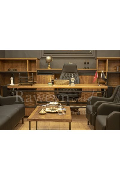 raweyn LEVA AHŞAP OFİS MASASI - 85x120