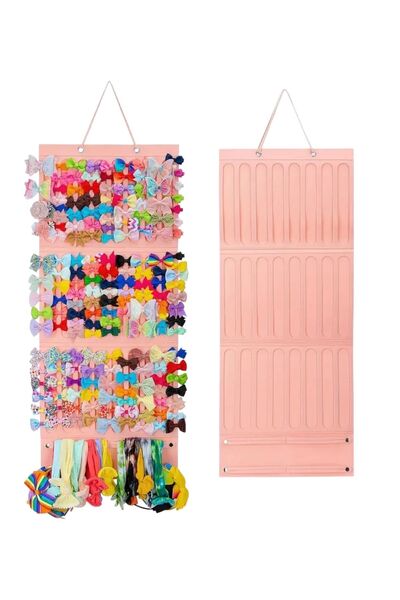 Meva Takı ve Aksesuar Kapı Arkası, Dolap İçi Keçe Toka, Saç Aksesuarı Organizeri ve Düzenleyicisi