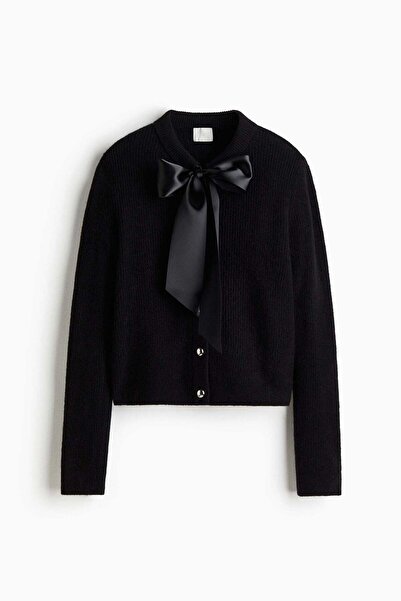 H&M Bow-detail cardigan