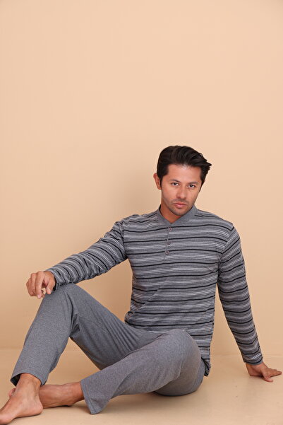 Redline Hunt Regular Men's Long Sleeve Pajama Set