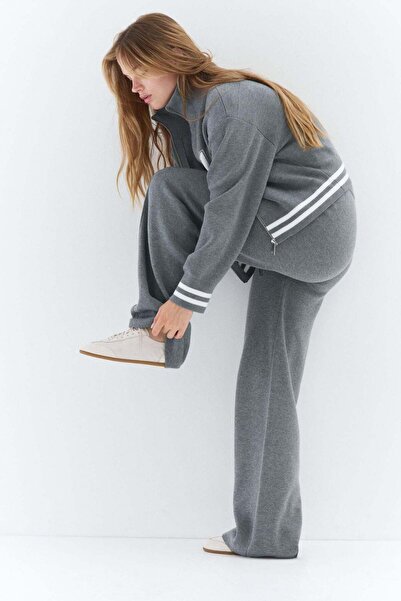 H&M Knitted drawstring trousers