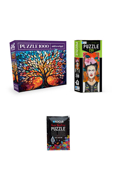 Neverland 1000 Piece Puzzle Tree of Life and 230 Piece Love and Suffering and...