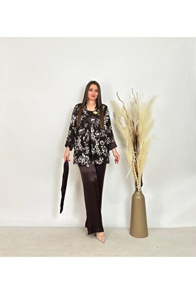 DE WHITES Plus Size 3-Piece Suit with Blazer, Pants and Jacket