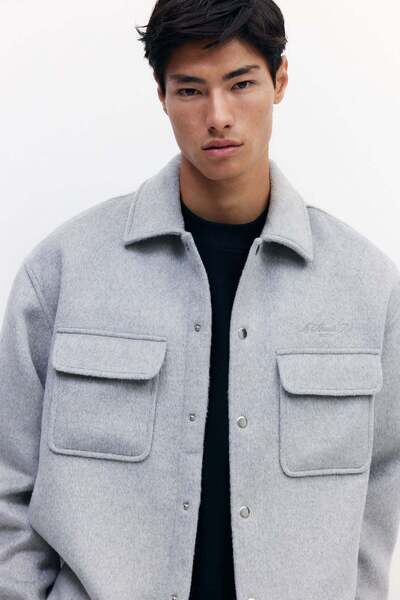 H&M Wool-blend overshirt