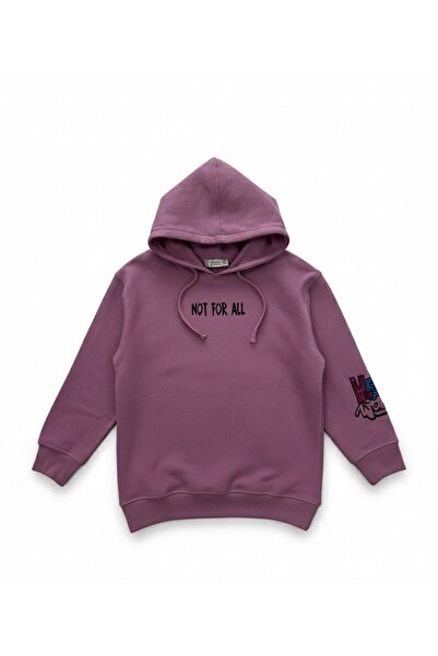 BOBBY JR KİDSWEAR Girl's Sweatshirt Back Printed Dried Rose