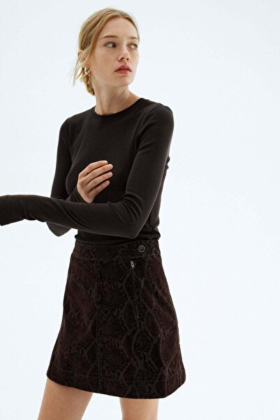 H&M Denim mini skirt