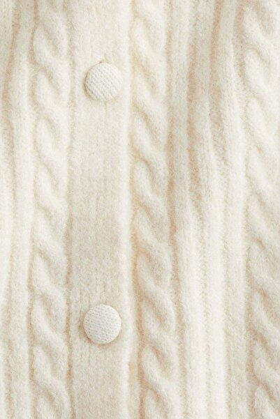 H&M Lace-collared cardigan