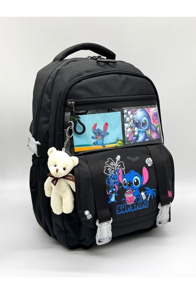 ms mixxstore Korean Style Accessory Thermal Nutrition and Girl's Backpack School Bag Set with Pencil Holder