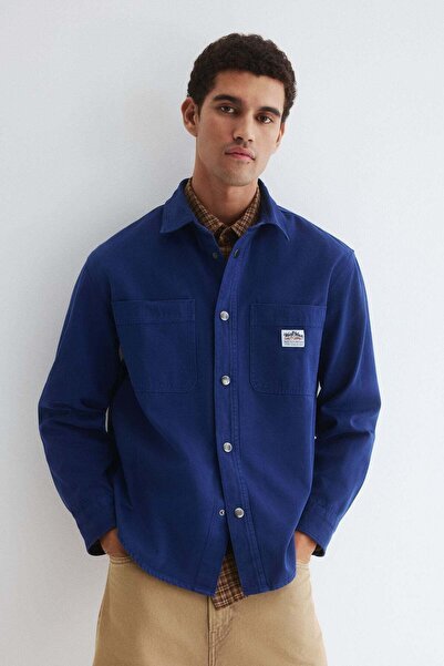 H&M Oversized Fit Canvas overshirt