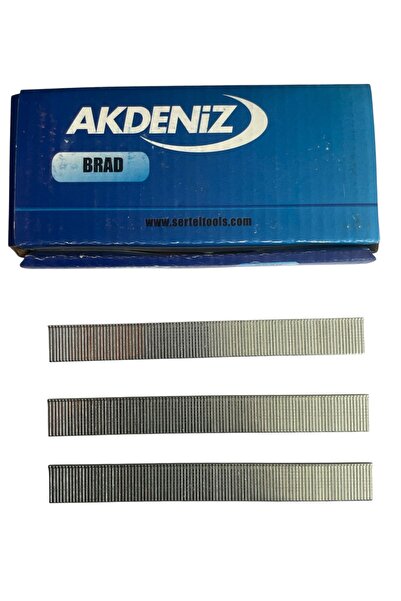 Akdeniz F15 1815 Başlı Brad Çivi 5000 Adet (Süpürgelik ve Parke vs.için)