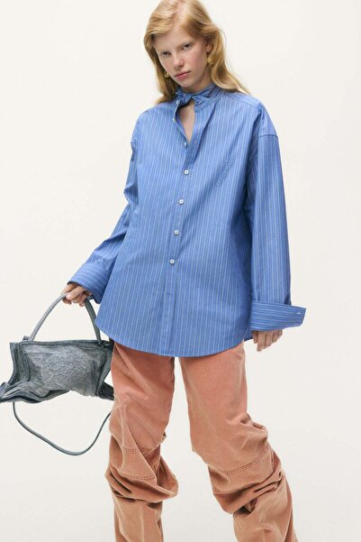 H&M Slouchy twill trousers