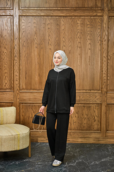 LOCCO Γυναικείο Σετ Μαύρο Cima Detail Δύο τεμαχίων