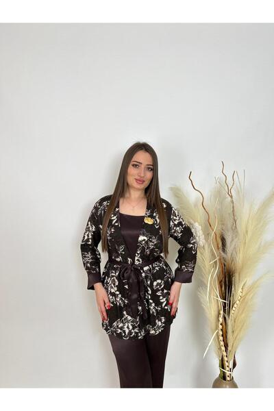 DE WHITES Plus Size 3-Piece Suit with Blazer, Pants and Jacket