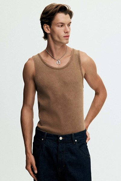 H&M Slim Fit Ribbed vest top