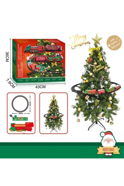 regency Set trenuri cu sunete si lumini pentru brad regency, Multicolor