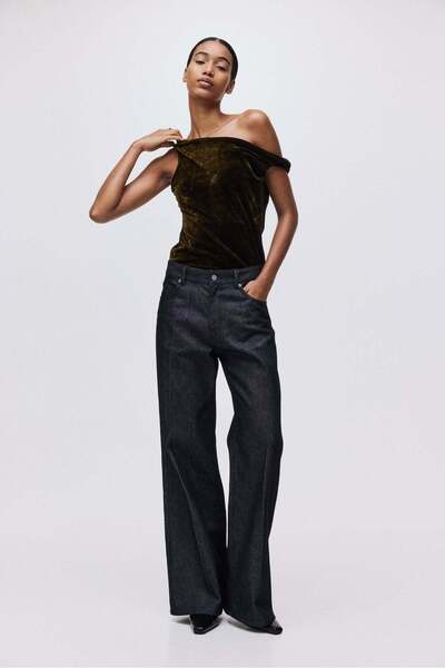 H&M One-shoulder top