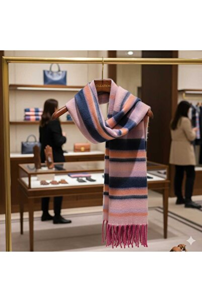 Tradinyom Soft and Warm Feminine Knitwear Neck Scarf in Fashionable Colors – for a Cozy Winter