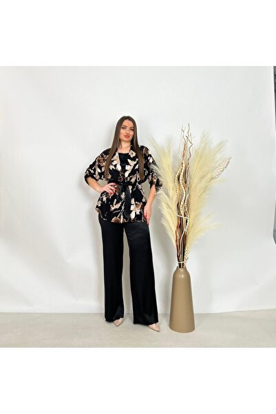 DE WHITES Plus Size 3-Piece Suit with Blazer, Pants and Jacket