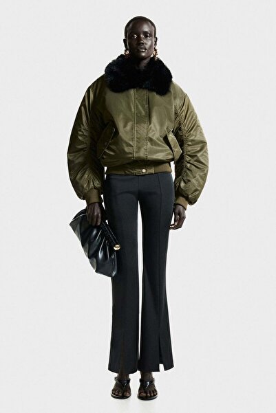 H&M Oversized padded bomber jacket