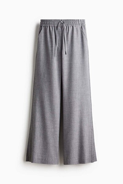 H&M Flared drawstring trousers