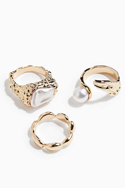 H&M 3-pack rings