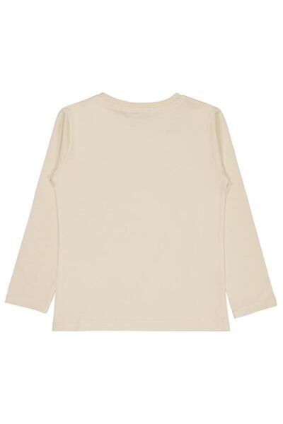 Civil Girls Choose Happiness Printed 6-9 Years Old Sweatshirt - Elephant Gray 8-9 Years Old