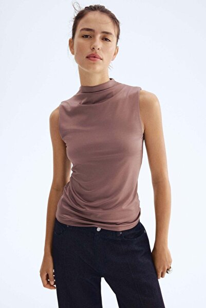 H&M Microfibre turtleneck top