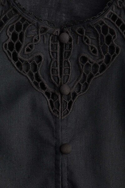 H&M Linen-blend tunic dress